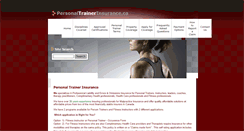 Desktop Screenshot of personaltrainerinsurance.ca
